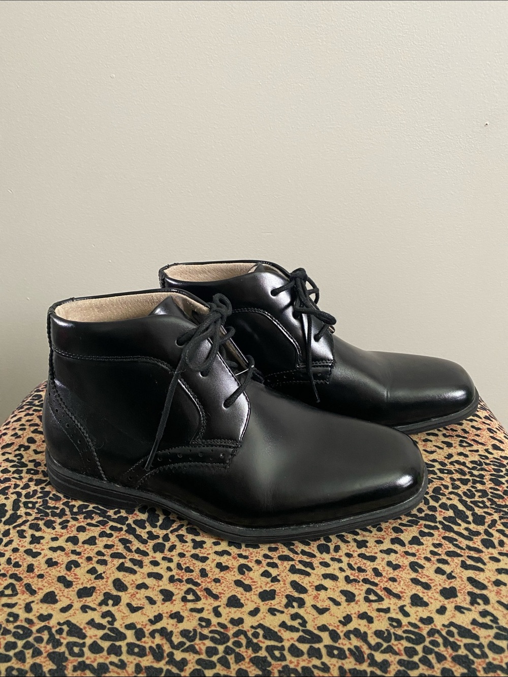 Florsheim Kids Reveal Chukka Dress Boots Boys 2.5M Mid Top Wedding Sharp Casual